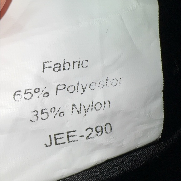 NWT Jessa Kae black & silver sweetheart neckline, puffed sleeve, Size 5XL - Picture 7 of 7